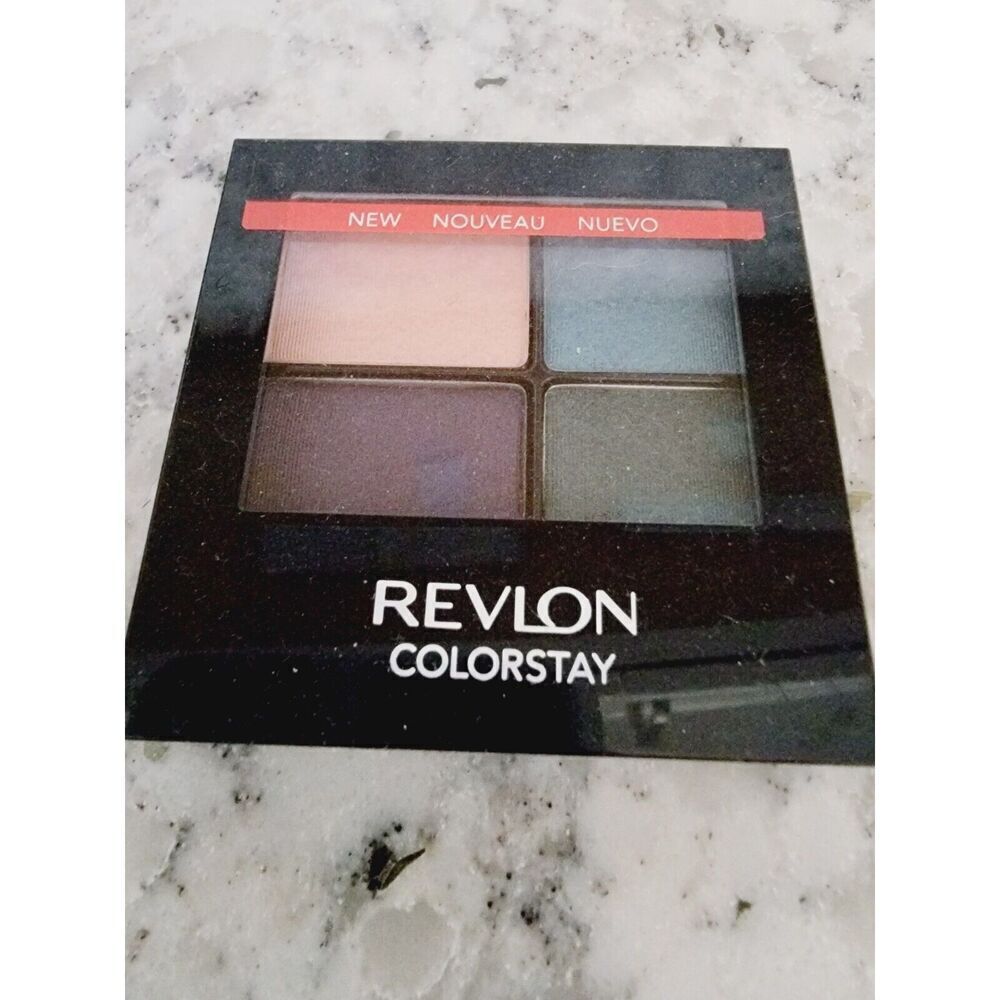 Revlon Colorstay Day To Night Eyeshadow Quad #585 Sea Mist‎ NEW